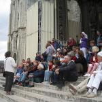 Juli 20120 Chartres - Führung Kathedrale